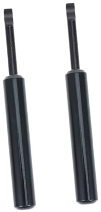 JOINPAYA Herramientas de Palanca para Caja de Reloj Negro, Acero Inoxidable y Aleación de Aluminio, 2 Piezas para Evitar Rayaduras, Ideales para Relojeros Profesionales