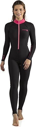 CRESSI Combinaison Aquatique Intégrale 1 mm pour Sports Nautiques, Plongée, Natation et Surf – Tissu Ultra Extensible, Protection UV, Fermeture Frontale, Confort Léger pour Hommes Femmes Enfants