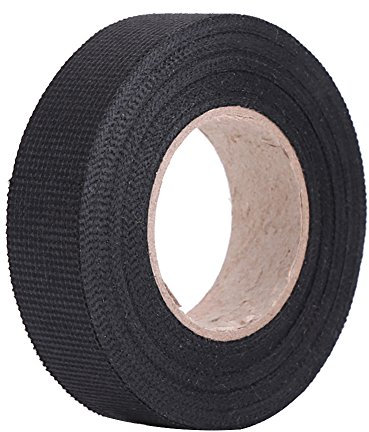 Bande auto-adhésive résistante à l'huile de résistance à l'huile de voiture de bande de harnais de câblage des véhicules à moteur(19mm*15m) bande adhésif isolant en tissu d'acétate tissu adhésif tiss