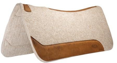 Weaver Leather Sottosella sagomato in feltro misto lana, 83,8 x 81,3 cm