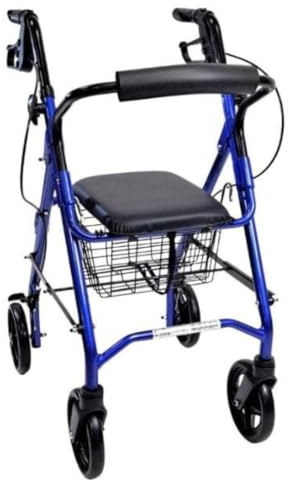 Deambulatore con ruote Rollator pieghevole per passaggi stretti RO34 larghezza 50 cm Termigea