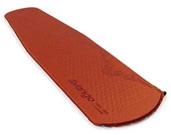 Vango Trek Pro Self-Inflating Mat - Duke of Edinburgh Recommended | Recycled TrekEco® Fabric & Fast-Flow Valve | For Camping, Hiking, Outdoor, Backpacking (3cm Thickness)