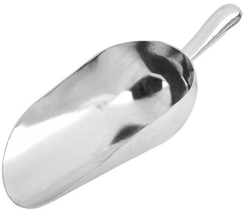 Paletta per il ghiaccio, paletta in alluminio per alimenti in metallo per la festa di nozze del bar della cucina