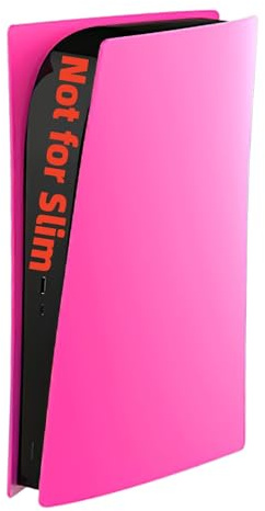 Digital Edition - Cover per console PS5, accessori Playstation 5, piastra di ricambio antipolvere antigraffio (Digital Nova Pink)