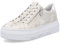 Rieker Damen Flats M1953, Frauen Espadrilles,espandrillos,Espandrilles,Sommerschuhe,Slipper,Slip-ons,Schlupfschuhe,beige Kombi (60),38 EU / 5 UK