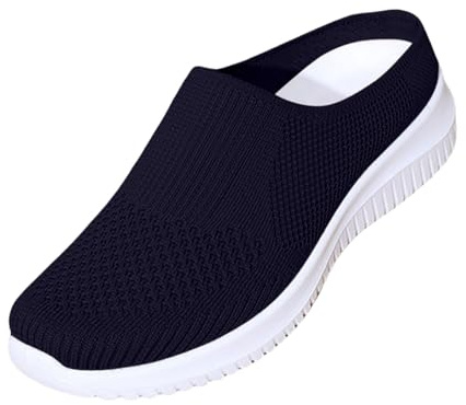Générique Basket Femme sans Lacets Confortable, Basket Femme Été À Enfiler, Chaussure Durables Et Confortables, Chaussure Sport Respirantes, Sneaker Léger Et Décontracté, Sneaker Ville Pratiques
