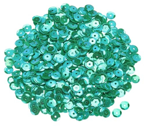 QUARKZMAN Paillettes Sfuse 6mm 2400pz Verde Scuro