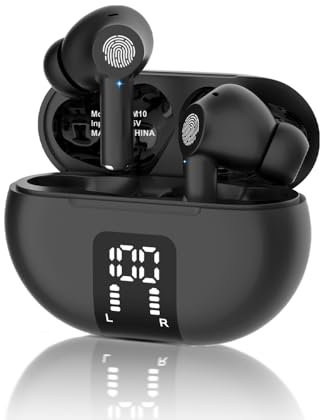 Ai kopfhörer übersetzer,AI Übersetzer kopfhörer,Übersetzungsgerät,3 in 1 Sprachübersetzer Kopfhörer Kabellos Bluetooth, 144 Sprachen Hängendes Ohr Translation Earbuds,Übersetzer Bluetooth-Ohrhörer
