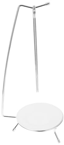 SAFIGLE Supporto Appendispiedini in Acciaio Resistente per Barbecue con Spiedini Doppia Punta Porta Spiedini Carne e Verdure Design Compatto e Portatile per Grigliate Multiple Efficienza