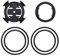 Create idea Bike Computer Base Speedometer Stand Cycling GPS Bracket Road MTB Bike Handlebar Holder Compatible with Edge 510/520/1000/800/810/200/500/iGS618/iGPSPORT/iGS50/iGS618