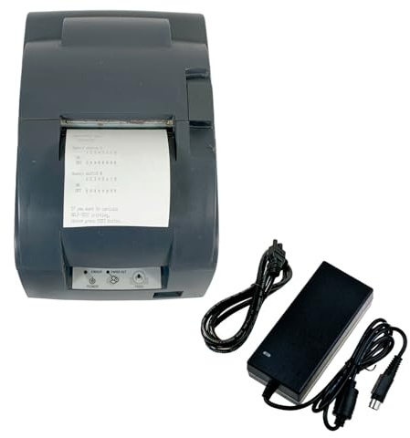 Epson TM-U220B M188B Dot Matrix POS Receipt Printer Ethernet, Bundle with AC Adapter