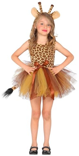 W WIDMANN MILANO Party Fashion - Déguisement enfant animal, robe avec tutu, serre-tête, déguisement animal, déguisements carnaval
