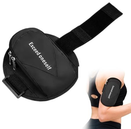 QEDBOJE 1 Pieza Brazalete Móvil Running, Funda Móvil Correr, Porta Móvil Running, Brazalete Deportivo para Correr, Double Zipper, Outdoor, Sport