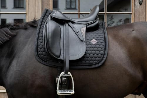 Kentucky - Schabracke Glitzer Band Dressur schwarz