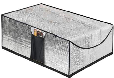 De Aislamiento Para Ático - Puerta Con Cremallera, Impermeable Y Fácil De Instalar, Solución De Protección Contra El Frío | Polvo Y Suciedad, Ideal Para El Hogar, Garaje, Bodega, Medio Ambiente