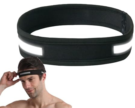 Löparpannband för kvinnor Halkfritt Elastiskt Reflekterande För | Löparpannband För Män Och Kvinnor För Yoga Träningspass Fitness Utomhus Cykling Promenader Jogging Basketboll Tennis