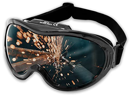 KwikSafety - Charlotte, NC - PIT VIPER ANSI Industrial [ANTI-FOG, ANTI-SCRATCH, Snug FIT] Welding Goggles Shade 5, Ventilation Infrared Welding Torch Brazing Flame Cutting Gas Oxy-Acetylene/Black