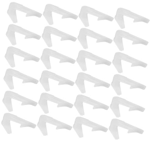 VALICLUD 30stücke Deckenlampen Zubehör Transparente Halterungen Für Lampenschirme Einfache Installation Für Wohnzimmer Schlafzimmer Küche Praktische Befestigungsklammern Für