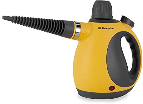 Orbegozo LV 3580 - Vaporetino, depósito 350 ml, calentamiento rápido, vapor continuo 8-10 minutos, presión 3,2 bar, 9 accesorios, 1050 W