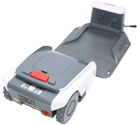 Tondeuse à Gazon Robotisée, Tondeuse à Gazon Automatique, Tondeuse Robot Intelligente à Haute efficacité, Machine de Coupe de Tonte d'herbe, Prise en Charges BT WiFi 100-240 V
