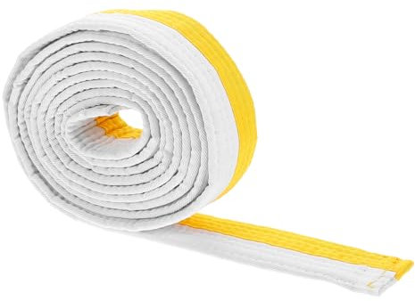ADOCARN Einstellbarer Taekwondo Gürtel Bequem Und Weich Für Kampfsporttraining Für Judo Karate Und Tai Chi Essentiell Für Prüfungen Und Fähigkeiten Multifunktionale Uniformfarbe