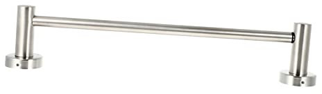 jojofuny Porte-Serviettes Mural Acier Inoxydable Réglable Support Salle De Bain Unique Barre Extensible