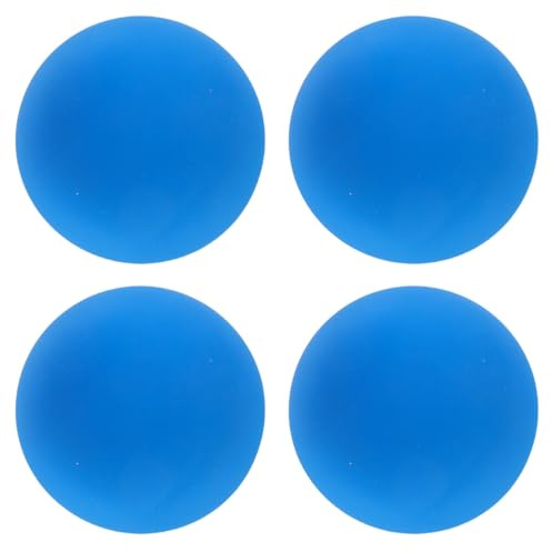 EXAOMBLE Palline da Squash in Gomma Rimbalzanti Set da 4 Pezzi, Palline Leggere e Cave per Allenamento Squash e Racquetball, Accessori Sportivi e Adulti, Miglioramento Reazione