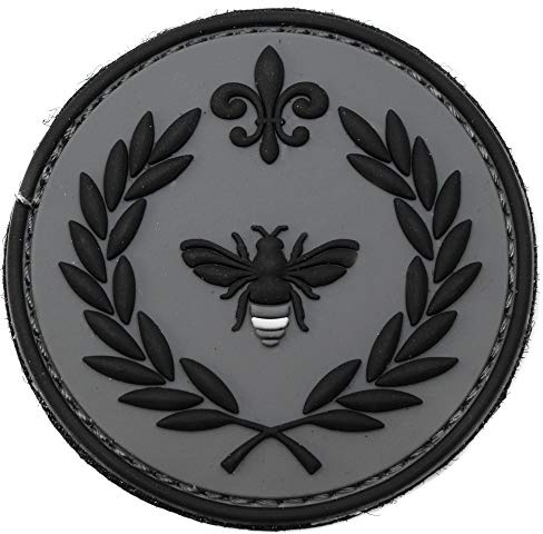 napoleon bonaparte abeille embleme drapeau france noir francais lys empereur empire ecusson pvc relief 6cm patche insigne corse