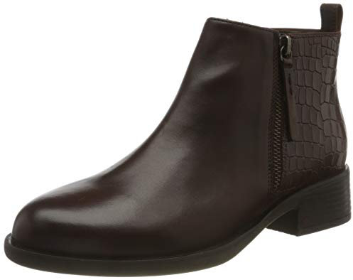 Geox D Resia C, Botines para Mujer, Marrón (Brown), 37 EU