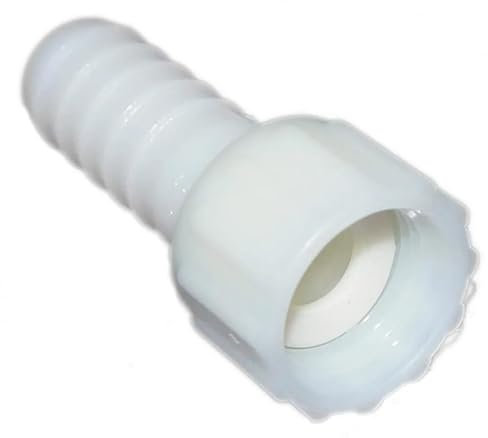 Raccord cannelé polyamide écrou libre femelle 15 x 21 pour tuyau 16 mm