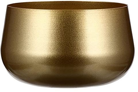 Pots De Plantes en Fer Forgé Doré Bac De Rangement Planteur Robuste Exquis Porte-conteneur Délicat pour Jardin, Maison, Bureau, Etc.