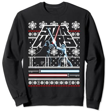 Star Wars Christmas Battle Ugly Sweater Sweatshirt