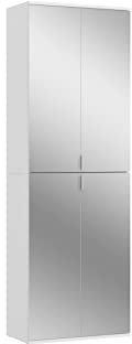 xonox.home X07A9T15 Projekt X Spiegelschrank breit, Hochschrank mit Spiegel 61 x 193 x 34