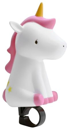 VIDSTW Sonnette et Klaxon pour Vélo Enfant, Mini Sonnette pour Fille, Accessoire, Squeeze Horns pour Tricycle, Draisienne (Licorne)