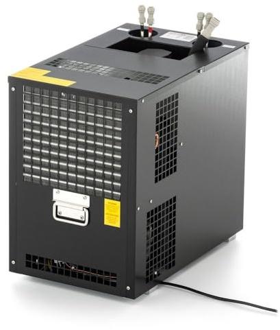 ich-zapfe.de Tireuse à bière, machine à bière, pompe à bière - AS-80, 80 litres/heure, sous le comptoir, Green Line (2-leitig)