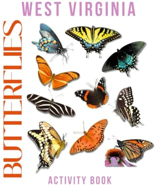 Butterflies of West Virginia Activity Book: A Young Explorer's Field Guide to the Winged Wonders of West Virginia