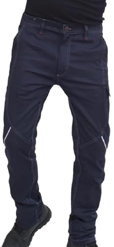 Siggi Pantaloni Boston, da uomo, blu, XL