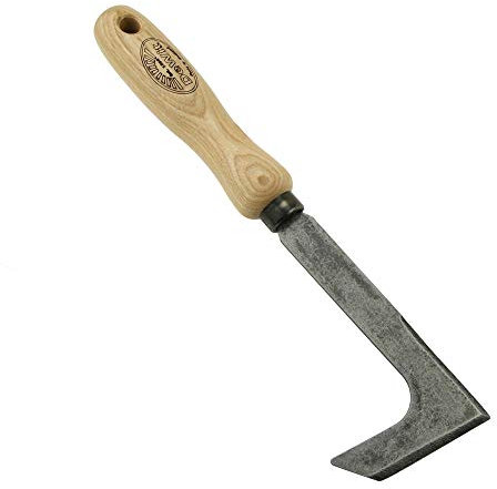 DeWit Rascador de juntas 27,5cm I Limpiador profesional para juntas de jardín con mango corto I Extractor de malas hierbas de calidad I Certificación FSC® I Cuchilla para juntas I Fabricado en Holanda