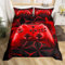 Loussiesd Boys Gaming Comforter Cover Single Games Bedding Set Kids Teens Video Game Controller Duvet Cover Gamer Console Action Buttons Bedspread Soft Bright Children Bedroom Decor Zipper Red