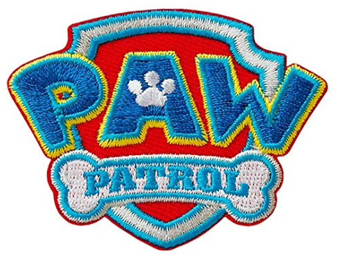 Monoquick applikation strykbild Patch PAW Patrol © Logo ca 6,5 x 5,0 cm
