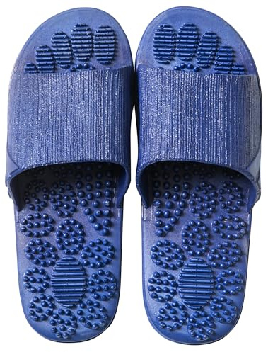 Pantoufles de massage d'acupression - Sandales de réflexologie thérapeutique pour le massage acupoint du pied - Shiatsu - Soulagement de la douleur de la voûte plantaire - Chaussures de massage
