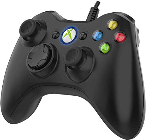 NBCP Wired Game Controller for PC and PS3, PC Controller Gamepad Joystick with Dual Vibration for Windows XP/7/8/10, Laptop, Android, PS3 Controller,USB Video Game Joystick with 1.5m Cable
