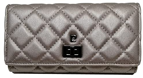 Pierre Cardin Damen geldbörse,Frauen geldorse, Mädchen, schön, groß, geräumig, Kunstleder, Geschenk, Geldbörse mit Münzfach, Geldscheinhalter, Leder, Damengeldbörse, Mädchen, Kunstleder
