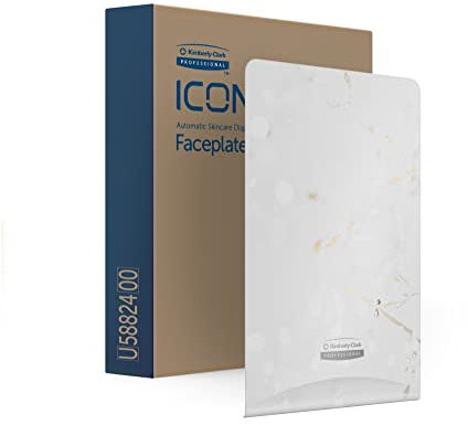 Kimberly-Clark Professional ICON Faceplate (58824), Cherry Blossom Design, for Automatic Soap and Sanitiser Dispenser; 1 Faceplate per Case
