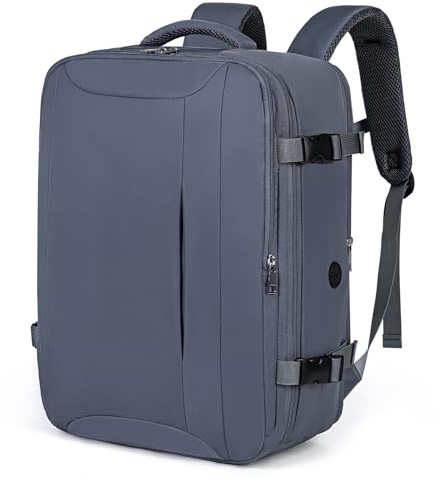 Bagage Cabine 45x36x20 pour Easyjet Sac À Dos Voyage Cabine Avion 30L Sac 45x36x20 Bagage a Main avec Compartiment Séparé pour Ordinateur Portable 15,6 Pouces avec Pochette Antivol
