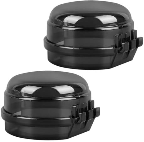 ANDRESLAD Schützen Sie Ihre Herdknöpfe: Herdschutzgitter zur Kindersicherung Herdknopfabdeckungen Sicherheitsschloss für den Heimgebrauch