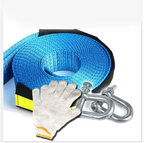 Cinta Remolque 5M 8tons Car Towing Rope Tow Rope Car Traction Rope Trailer
