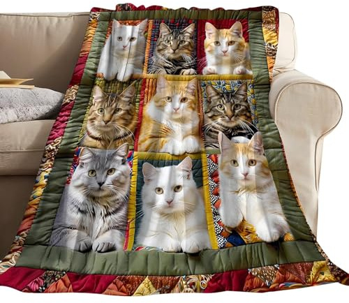 Vinterfilt Fleece Quilt Bekväm Och Mysig Rumsinredning