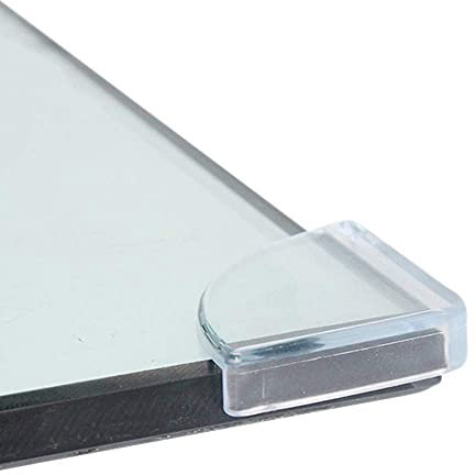 YINSONG Eckenschutz Babysicherung - Weich Universal Kantenschutz Kinder für Wand Glastisch Fenster Kantenschutz, Transparent, 12stück