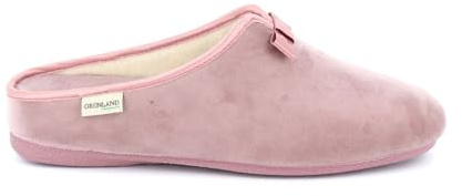 Grunland Ciabatta in Morbido Velluto con Fiocco CI2637 Cipria 38
